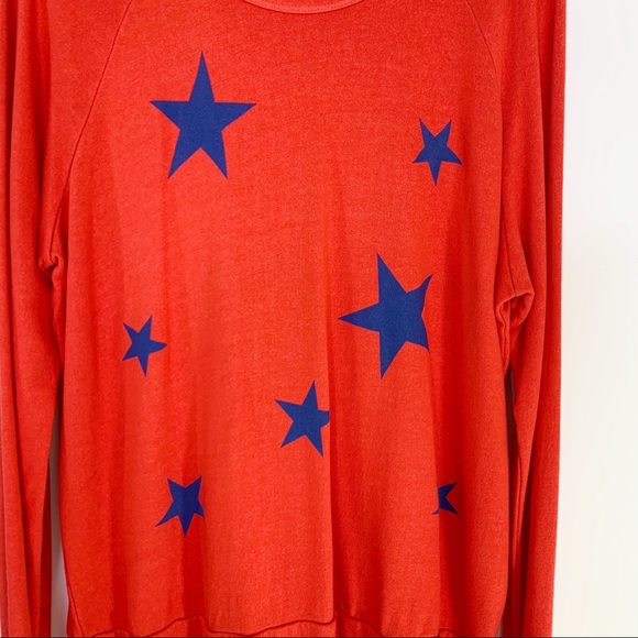 Sundry Revolve Oversized Star Sweatshirt Top XL - Picture 7 of 10